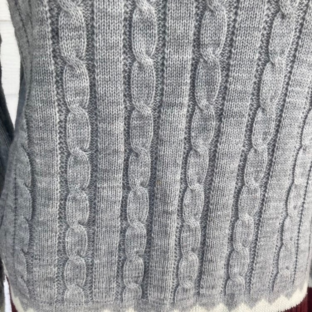 Andhurst | Vintage Fair Isle Christmas Holiday Sweater - Picture 4 of 6